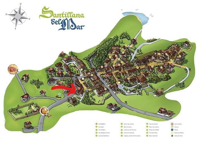Apartamentos Los Hidalgos Santillana del Mar Exteriör bild